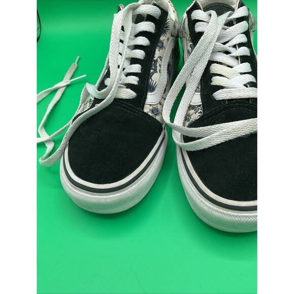 Vans Old Skool Paradise Floral Orchid True White Sneakers Women 6.5 Men 5.EUC - Picture 3 of 16